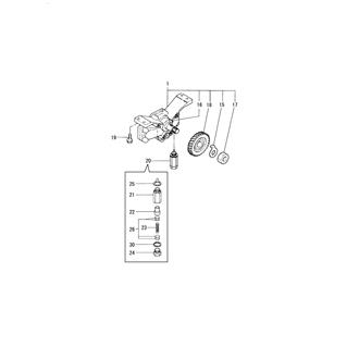 FIG 22. LUB. OIL PUMP