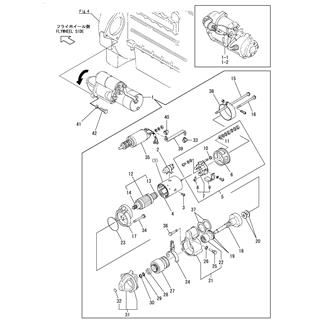 FIG 64. STARTER MOTOR(1-POLE TYPE)