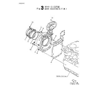 FIG 3. GEAR HOUSING(O.F.W.)