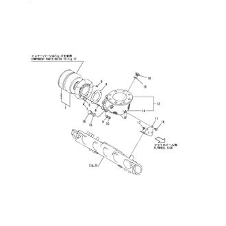 FIG 16. TURBOCHARGER & EXHAUST BEND