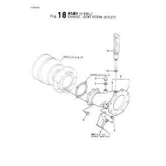 FIG 18. EXHAUST JOINT(STERN OUTLET)