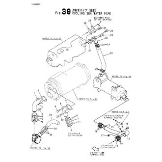 FIG 39. COOLING SEA WATER PIPE