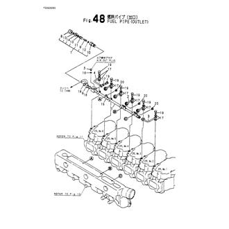 FIG 48. FUEL PIPE(OUTLET)