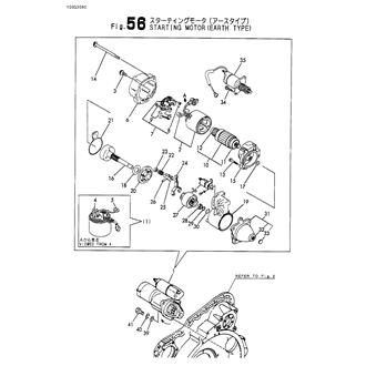 FIG 56. STARTING MOTOR(EARTH TYPE)