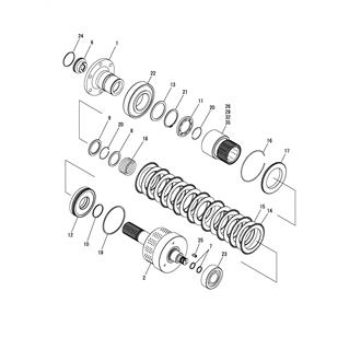 FIG 24. (3A)INPUT SHAFT(YXH-160-6)