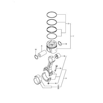 FIG 37. PISTON & CONNECTING ROD