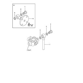 FIG 87. FUEL PIPE(PUMP IN)