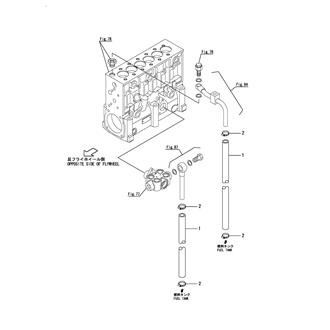 FIG 88. FUEL PIPE(INLET/OUTLET HOSE)