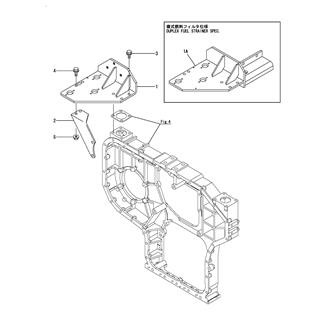 FIG 125. INSTRUMENT PANEL BRACKET