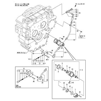 FIG 16. TRAILING PUMP(WITHOUT BX TROLLING SPEC.)(OPTIONAL)