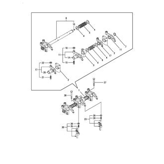 FIG 9. SUC. & EXH. VALVE ROCKER ARM