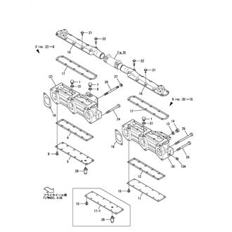 FIG 12. EXHAUST MANIFOLD