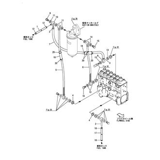 FIG 41. FUEL PIPE(INLET & OVERFLOW)