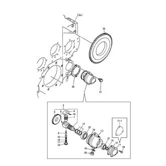 FIG 17. GOVERNOR VALVE(B-TROLLING)(OPTIONAL)(TO AUG. 1993)