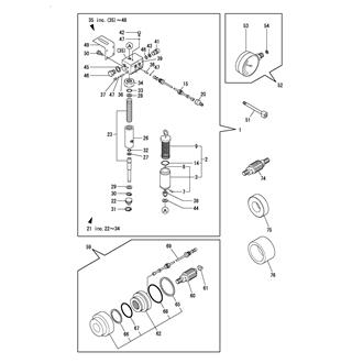 FIG 20. HYD.PUMP(F1) & PRESS.GAUGE(F3)(OPTIONAL)