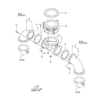 FIG 36. EXHAUST COLLECTING PIPE