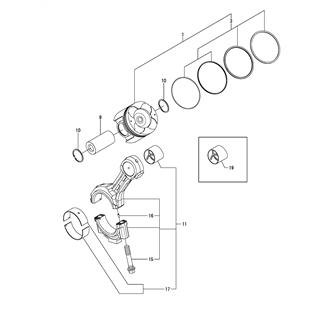 FIG 44. PISTON & CONNECTING ROD