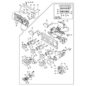 FIG 136. INSTRUMENT PANEL(MAIN)