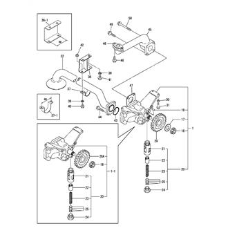 FIG 23. LUB. OIL PUMP & PIPE