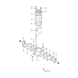 FIG 36. COOLING FILTER(SEA WATER)(SINGLE)