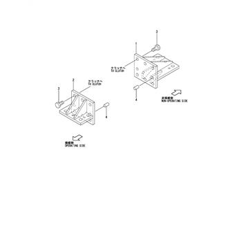 FIG 86. (4A)MOUNTING FOOT(MGN80B)