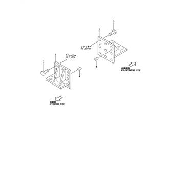 FIG 89. (4D)MOUNTING FOOT(MGNV172E)(STEEL & ALUMINUM VESSEL)