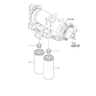 FIG 121. (24F)LUB. OIL FILTER