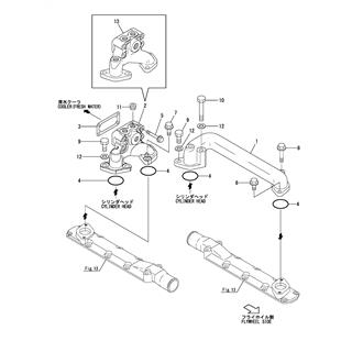 FIG 33. COOLING PIPE(FRESH WATER)(HEAD OUT - FRESH WATER COOLER INLET)