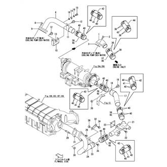 FIG 69. (34A)COOLING PIPE(SEA WATER)(PUMP - INTER COOLER)(SHIPS CLASS.)(TO FEB. 2016)