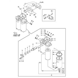 FIG 70. (43A)FUEL FILTER(SELECTOR COCK TYPE)