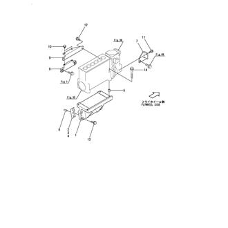 FIG 42. FUEL INJECTION PUMP MOUNT