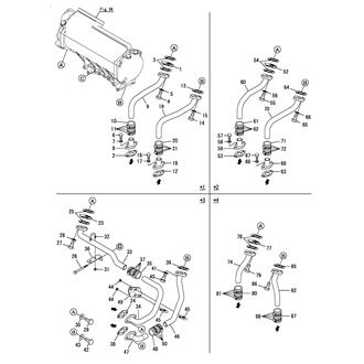 FIG 67. COOLING PIPE(SEA WATER)(CLUTCH IN/OUT)