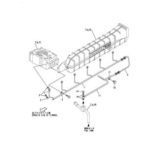 FIG 88. FUEL OVERFLOW PIPE(FUEL INJECTION VALVE)