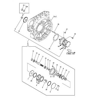 FIG 129. (57A)COOLING PUMP(SEA WATER)(JG)