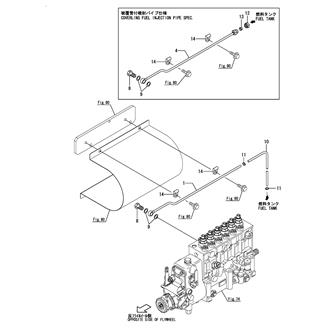 FIG 92. FUEL OVERFLOW PIPE(F.I.PUMP)