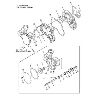 FIG 54. COOLING FRESH WATER PUMP