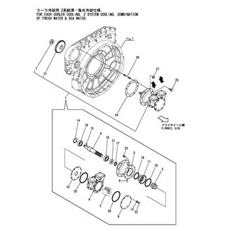 FIG 55. COOLING PUMP(SEA WATER)