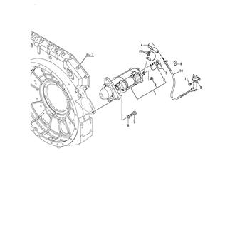 FIG 105. STARTING MOTOR(EARTH TYPE)