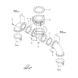 FIG 37. EXHAUST COLLECTING PIPE