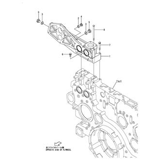 FIG 53. BRACKET(LUB.OIL STRAINER)