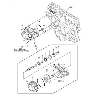 FIG 65. COOLING FRESH WATER PUMP