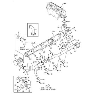 FIG 80. C.F.W.PIPE(PUMP IN-AIR COOLER)