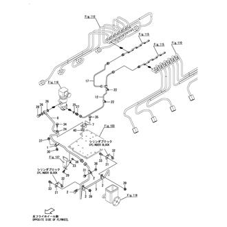 FIG 116. FUEL OVERFLOW PIPE(DOUBLE INJECTION PIPE)