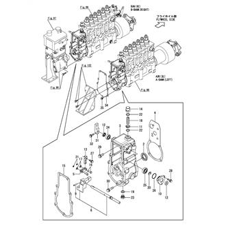 FIG 93. GOVERNOR CASE(HYDRAULIC GOVERNOR SPEC.)