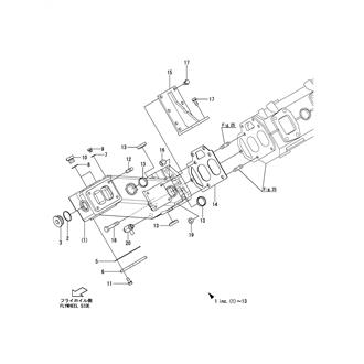 FIG 26. EXHAUST CONNECT PIPE(A-BANK)