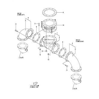 FIG 37. EXHAUST COLLECTING PIPE