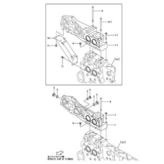 FIG 53. BRACKET(LUB. OIL FILTER)