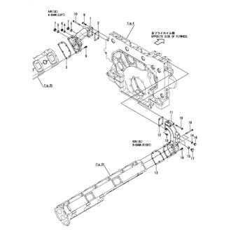 FIG 76. COOLING PIPE(FRESH WATER)(EXHAUST MANIFOLD OUTLET)