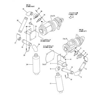 FIG 133. AIR OUTLET PIPE(AIR MOTOR)