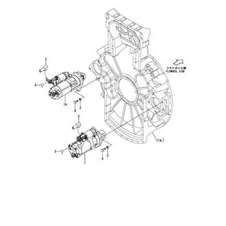 FIG 135. STARTER MOTOR(EARTH FLOAT TYPE)